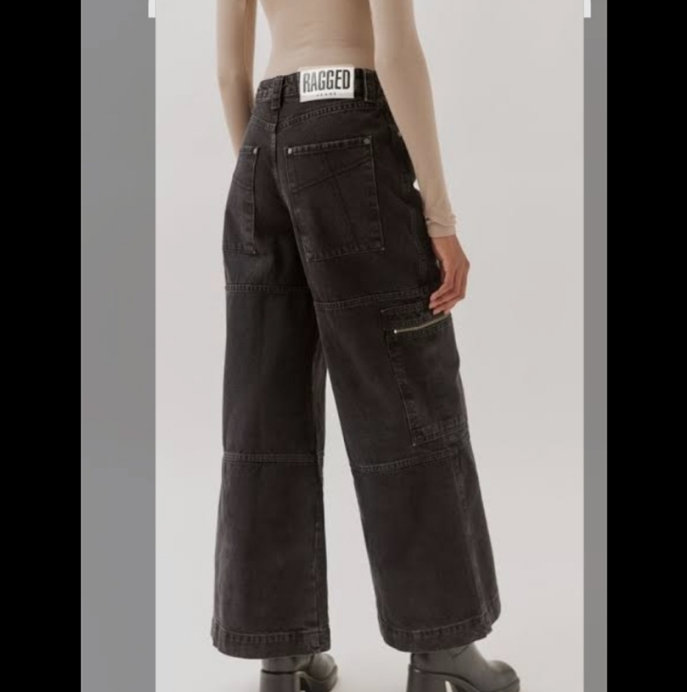 Ragged Wide leg skater